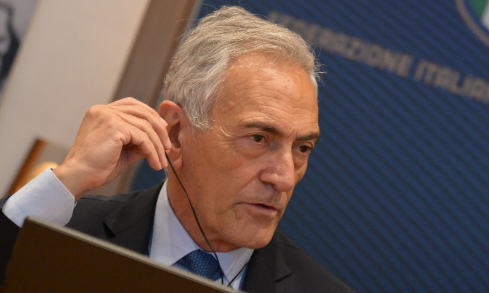 Presidente FIGC Gabriele Gravina