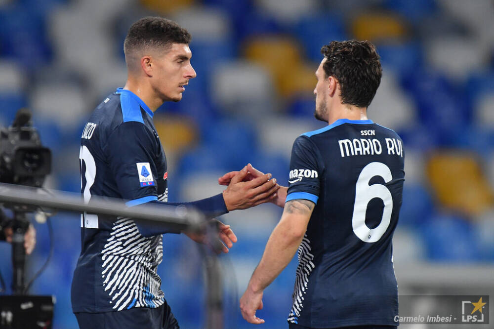 Giovanni Di Lorenzo e Mario Rui (© LiveMedia/Carmelo Imbesi)