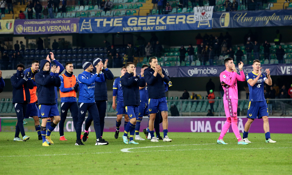 hellas verona bentegodi saluto tifosi