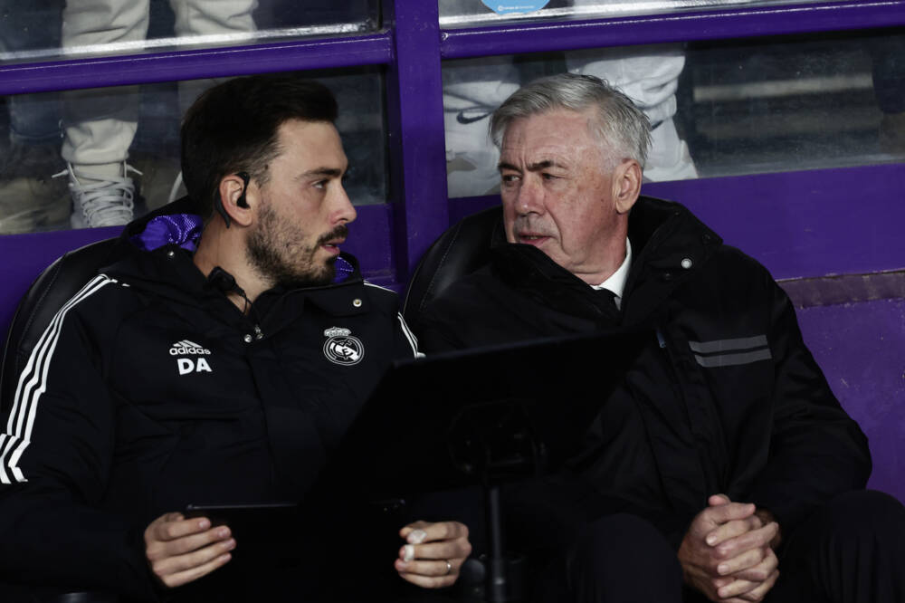 Davide Ancelotti e Carlo Ancelotti