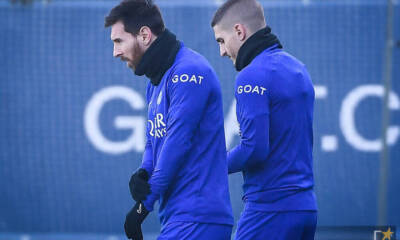 Messi e Verratti (© Photo LiveMedia/Matthieu Mirville/DPPI)