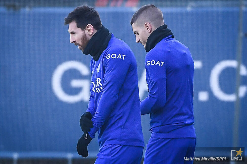 Messi e Verratti (© Photo LiveMedia/Matthieu Mirville/DPPI)