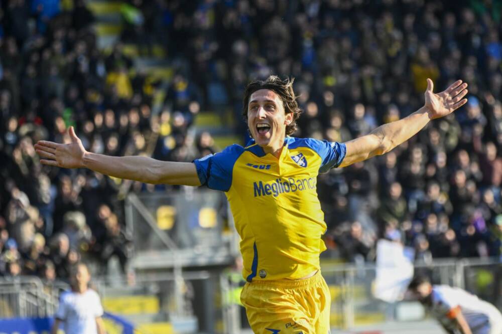 Samuele Mulattieri, attaccante del Frosinone