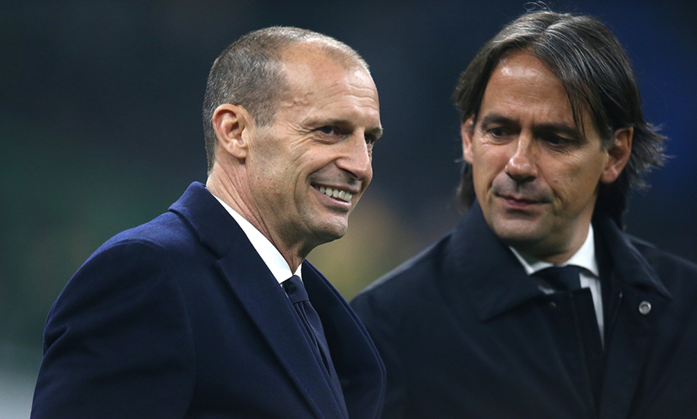 Max Allegri e Simone Inzaghi