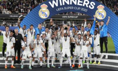 Real Madrid alza al cielo la Supercoppa Europea 2022