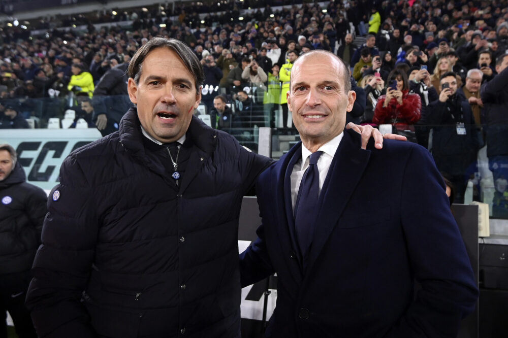 Simone Inzaghi e Massimiliano Allegri