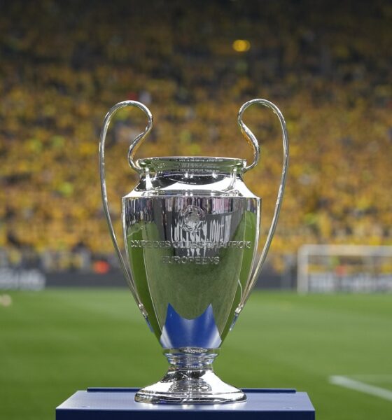 La coppa della Champions League