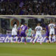 Un momento di Fiorentina-Napoli 2-2