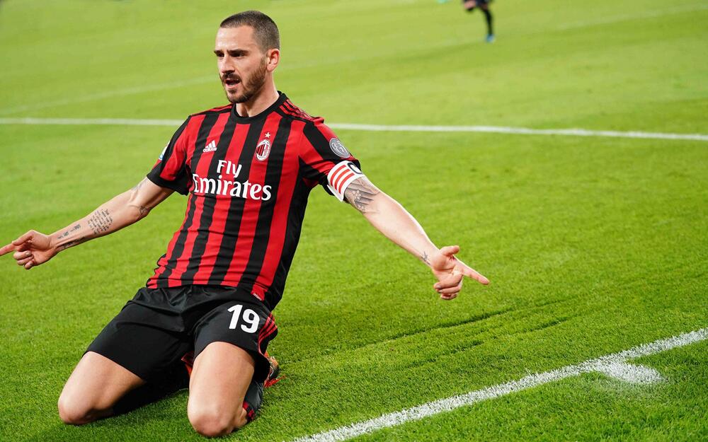 Leonardo Bonucci, doppio ex di Juventus e Milan