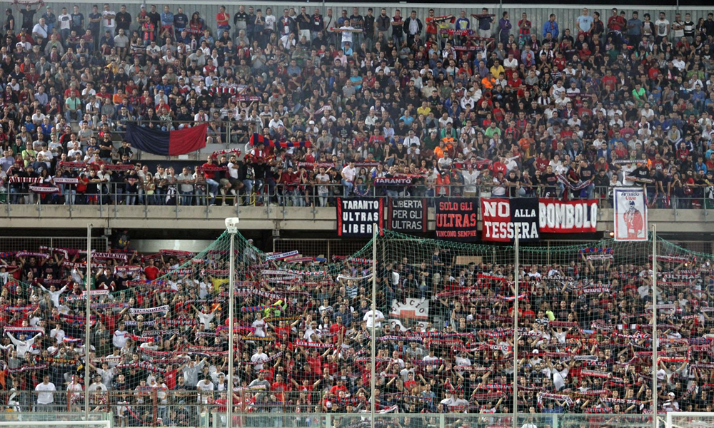 Taranto tifosi Serie C