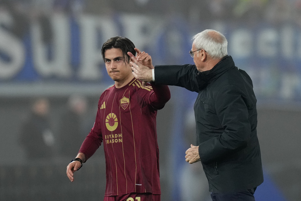 Paulo Dybala e Claudio Ranieri, Roma