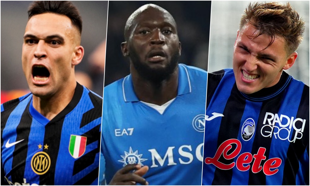 Inter, Napoli, Atalanta